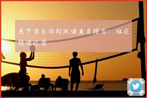 意甲俱乐部财政健康度报告:谁在稳健运营